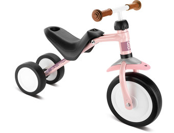 PukyMOTO oefenfiets Pastel  Rose 1,5+