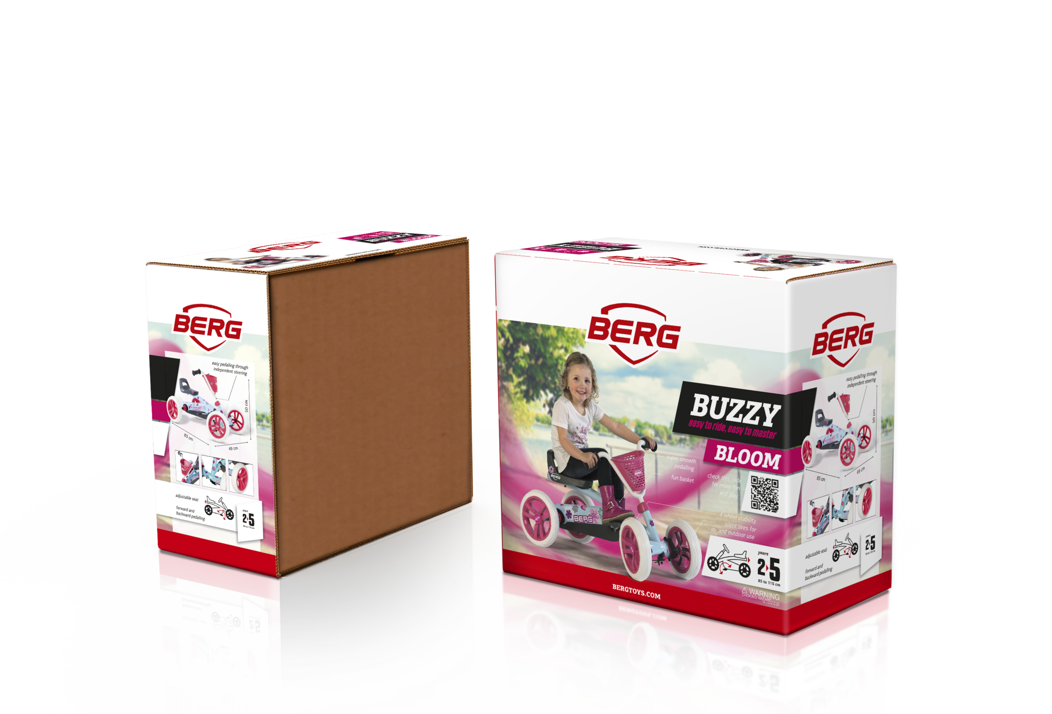 Berg mini-skelter Buzzy Bloom 2+