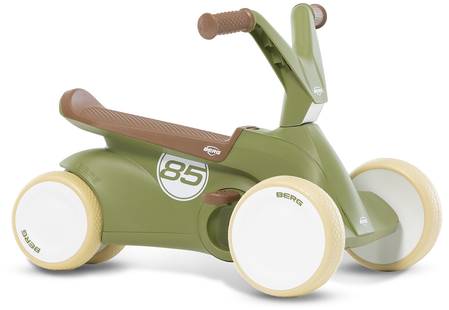 Berg loopfiets-driewieler GO2 Retro Green 1+