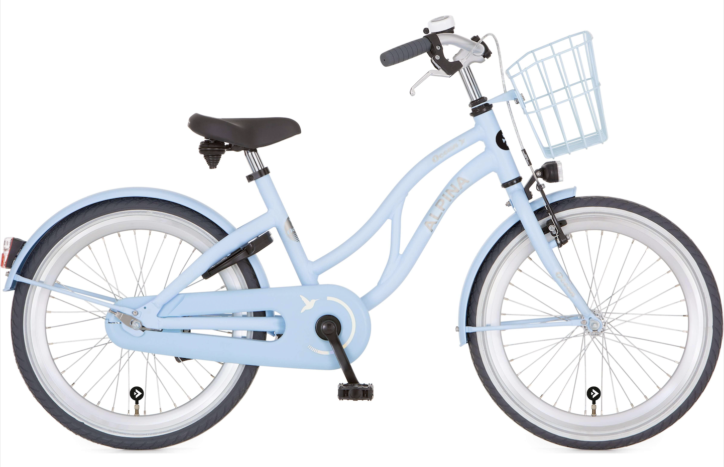 Alpina Ocean 20" Meisjesfiets Ice Blue Matt 6+