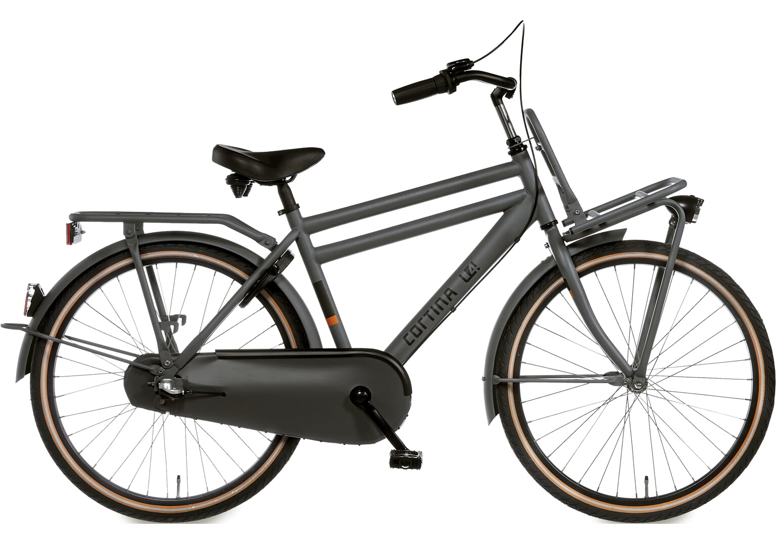 Cortina U4 Transport Mini jongenssfiets 26" 3-speed Mouse Grey Matt 10+