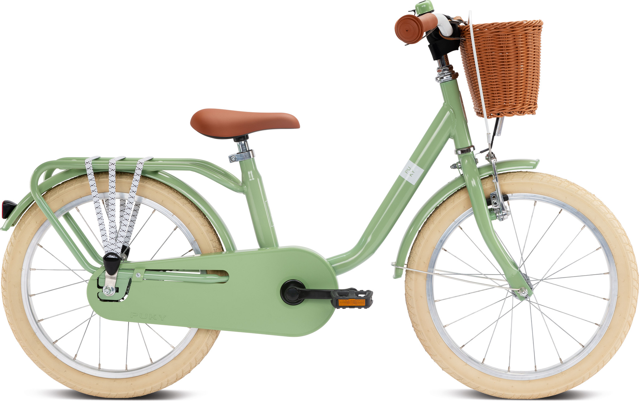 Puky 18" Steel Classic retro groen 4+