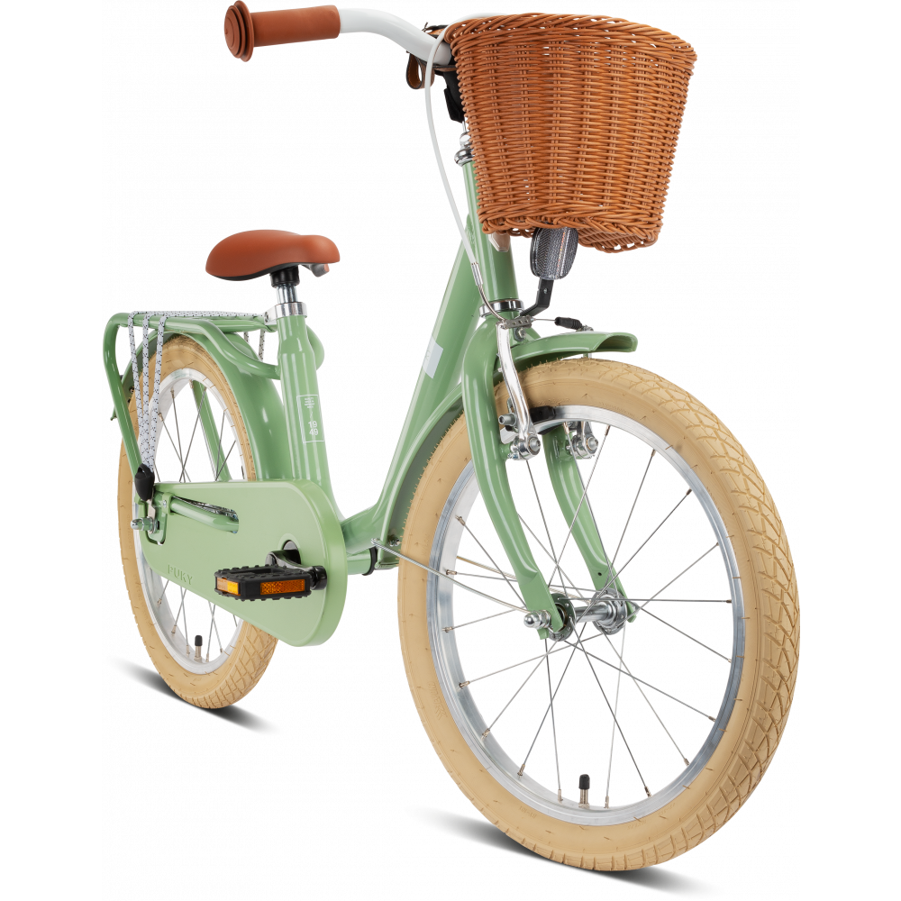 Puky 18" Steel Classic retro groen 4+