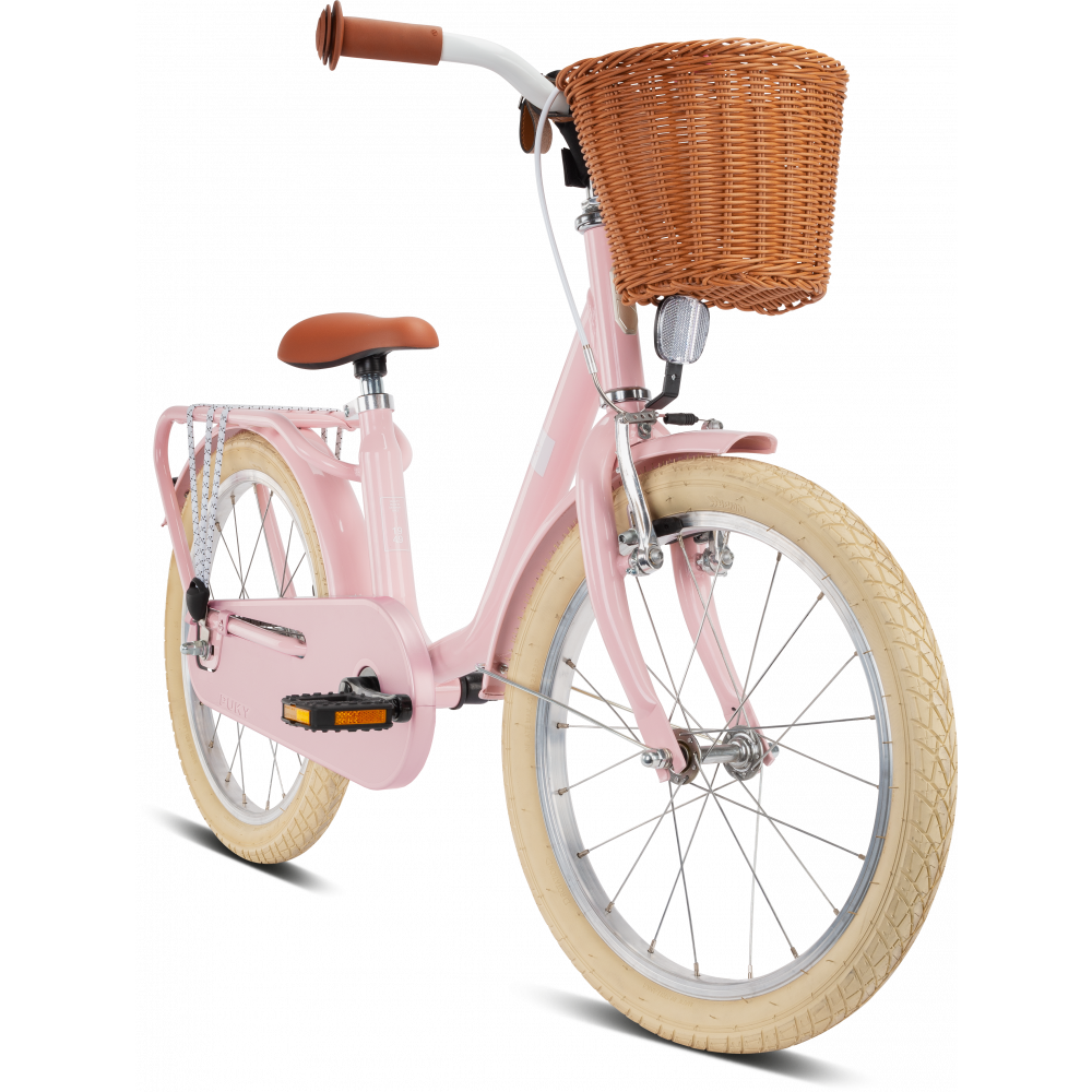 Puky 18" Steel Classic retro roze 4+