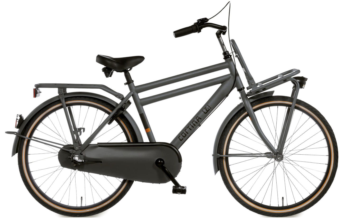 Cortina U4 Transport Mini jongensfiets 24" 3-speed Mouse Grey Matt 8+