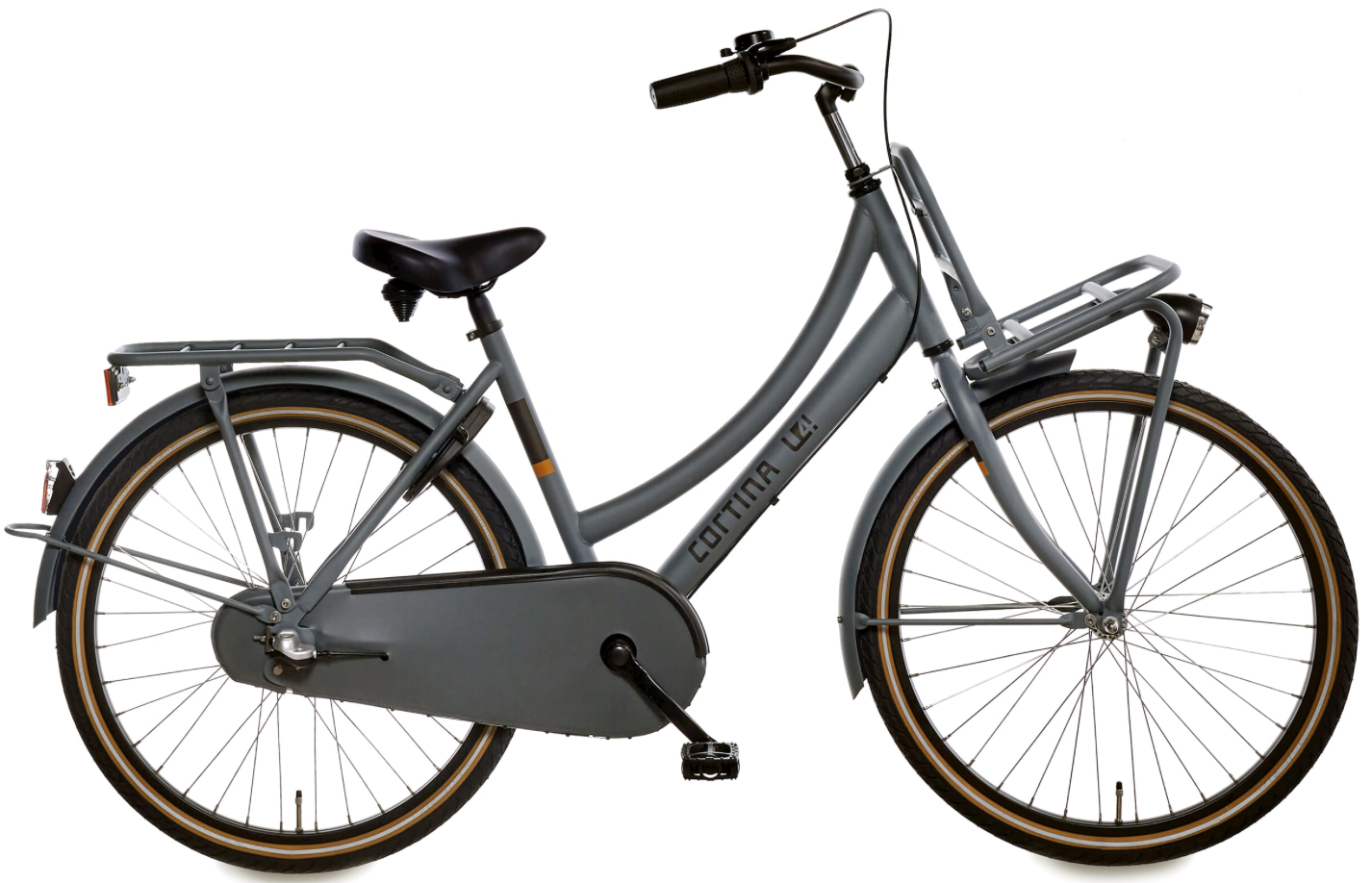 Cortina U4 Transport Mini meisjesfiets 24" 3-speed Mouse Grey Matt 8+