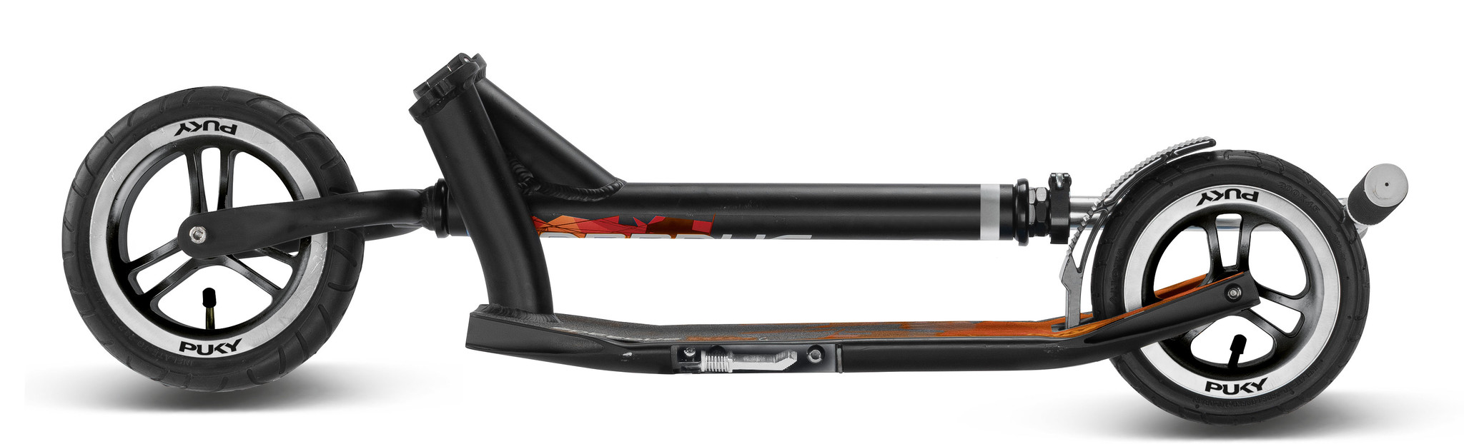 Puky vouwstep SpeedUs Two zwart-rood 5+
