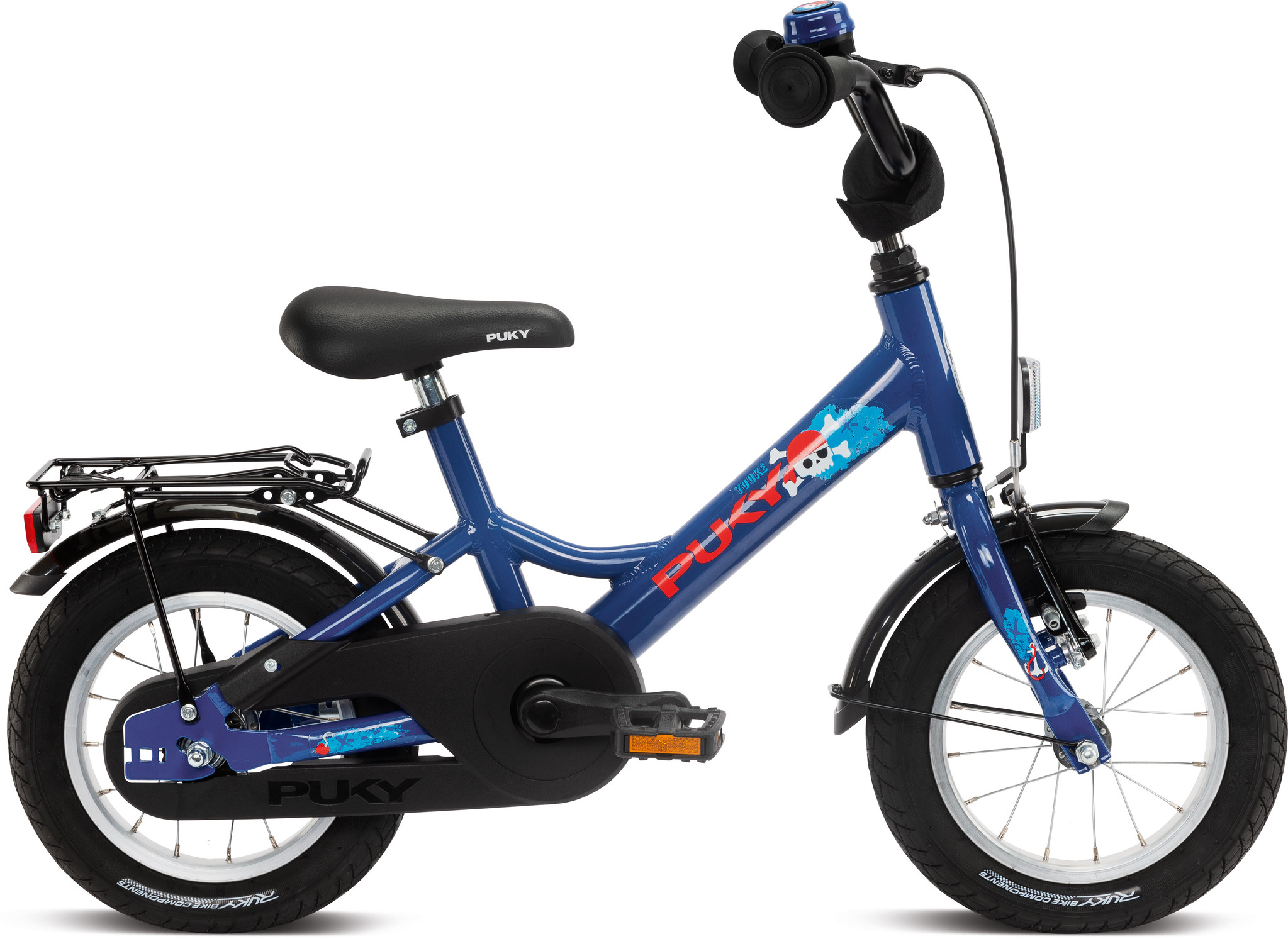 Showroom model - Puky 12" YOUKE aluminium blauw 3+