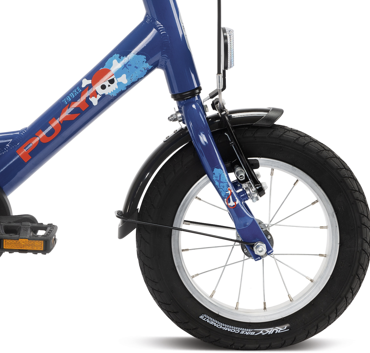 Showroom model - Puky 12" YOUKE aluminium blauw 3+