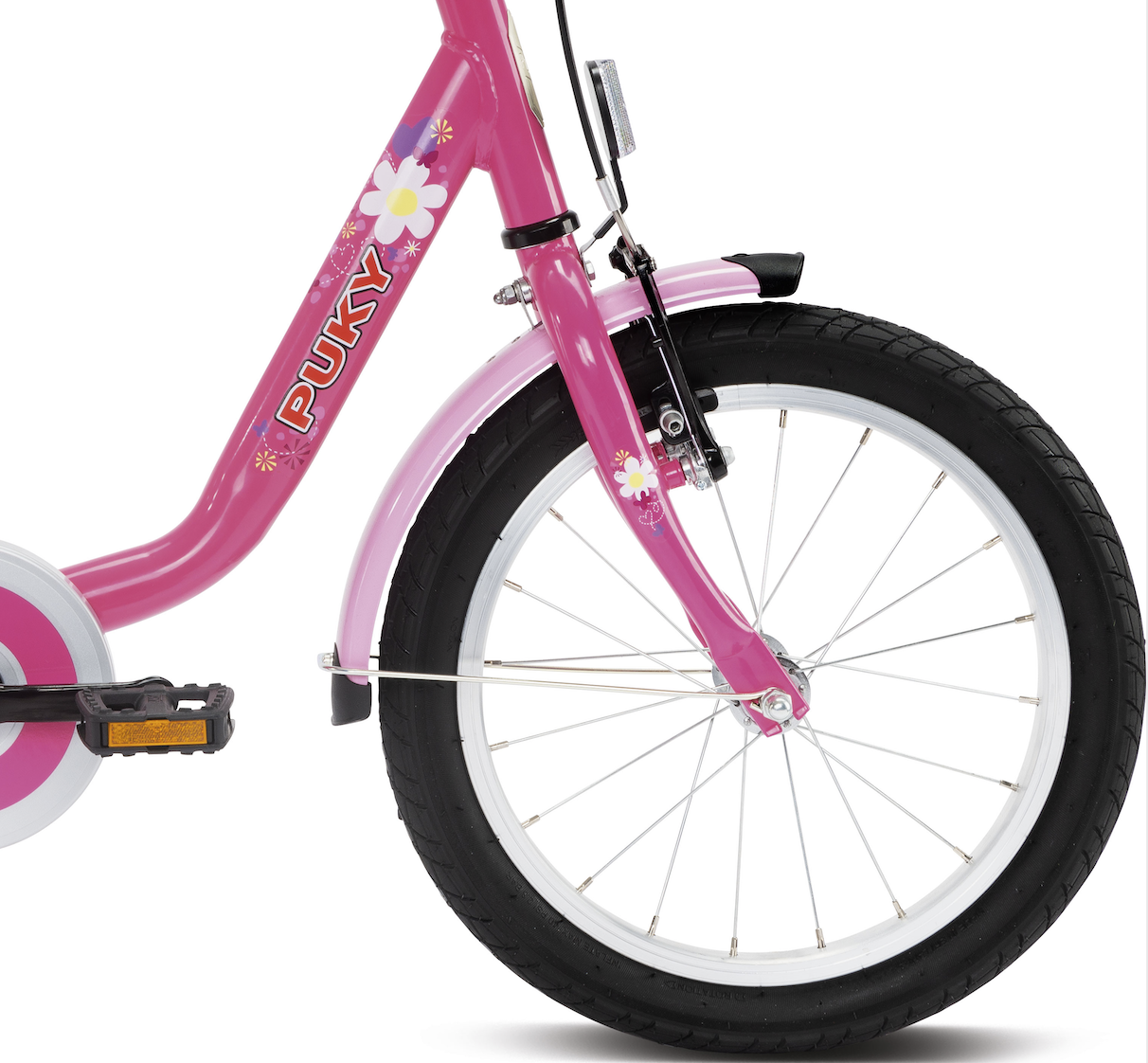 Showroom model - Puky 16" Steel Lovely pink 4+
