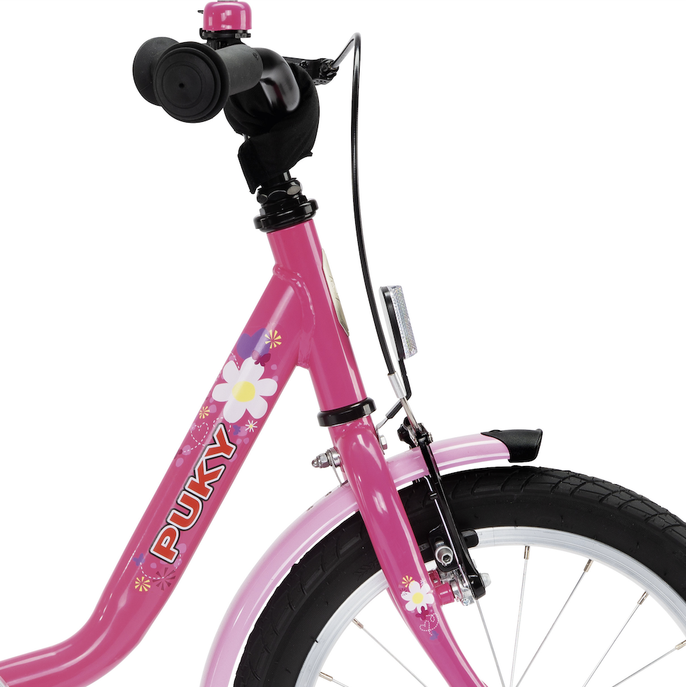 Showroom model - Puky 16" Steel Lovely pink 4+
