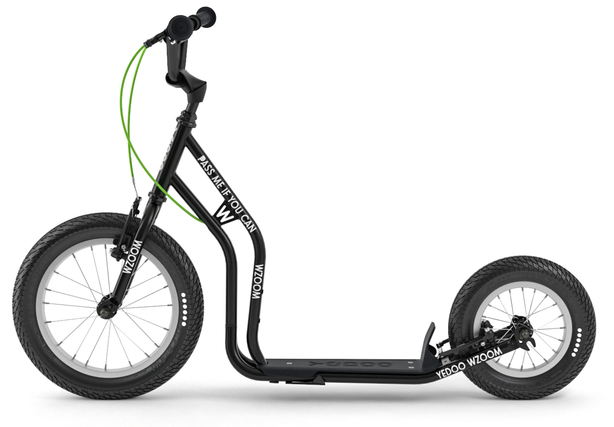 Yedoo New Wzoom kinderstep Zwart 6+