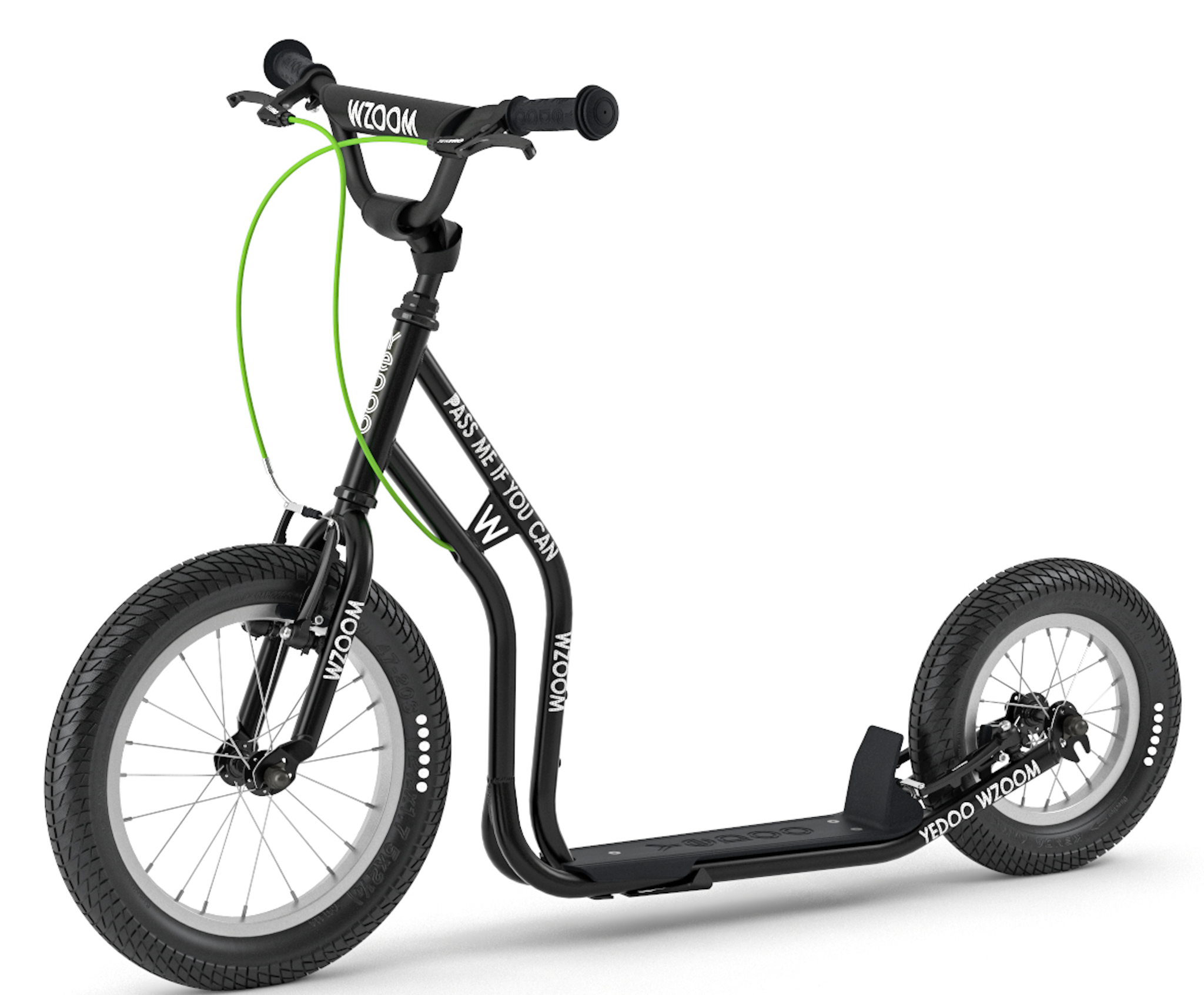 Yedoo New Wzoom kinderstep Zwart 6+