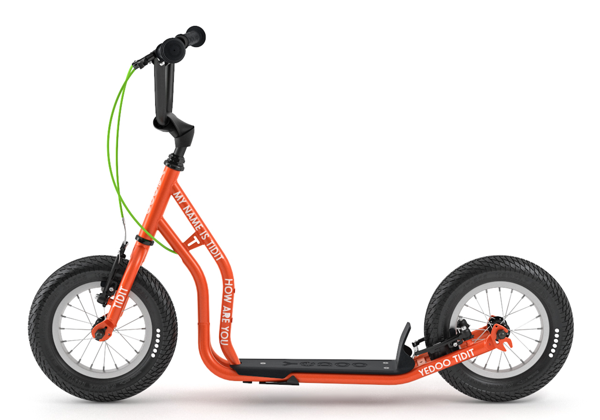 Yedoo New Tidit kinderstep Rood 5+