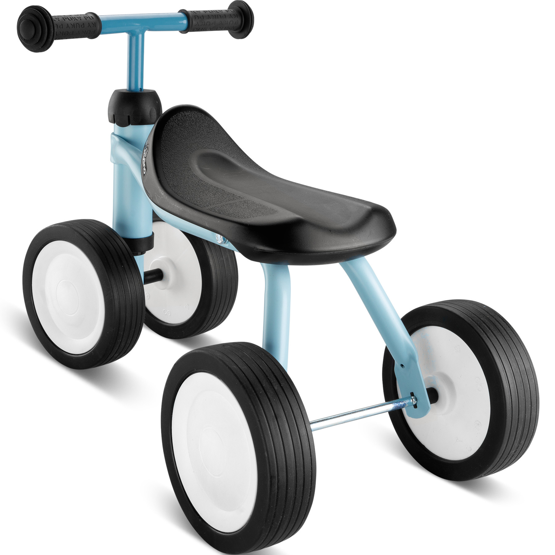 Pukylino oefenfiets met 4 wielen Lichtblauw 1+