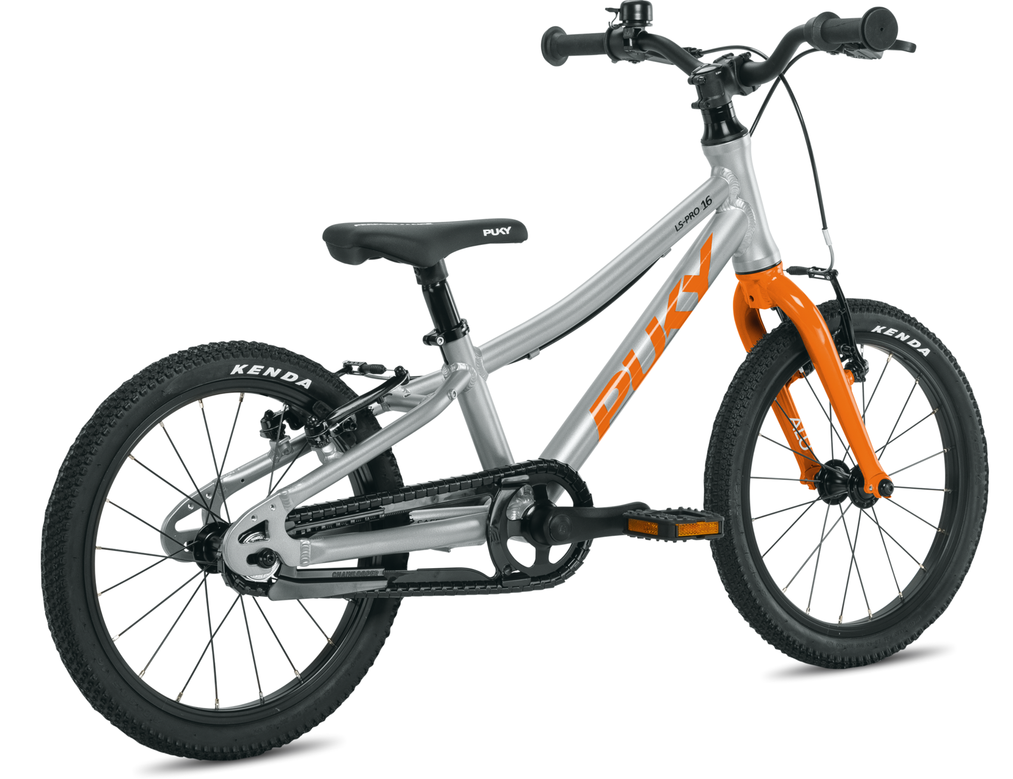 Puky 16" Alu LS-PRO zilver-oranje 4+