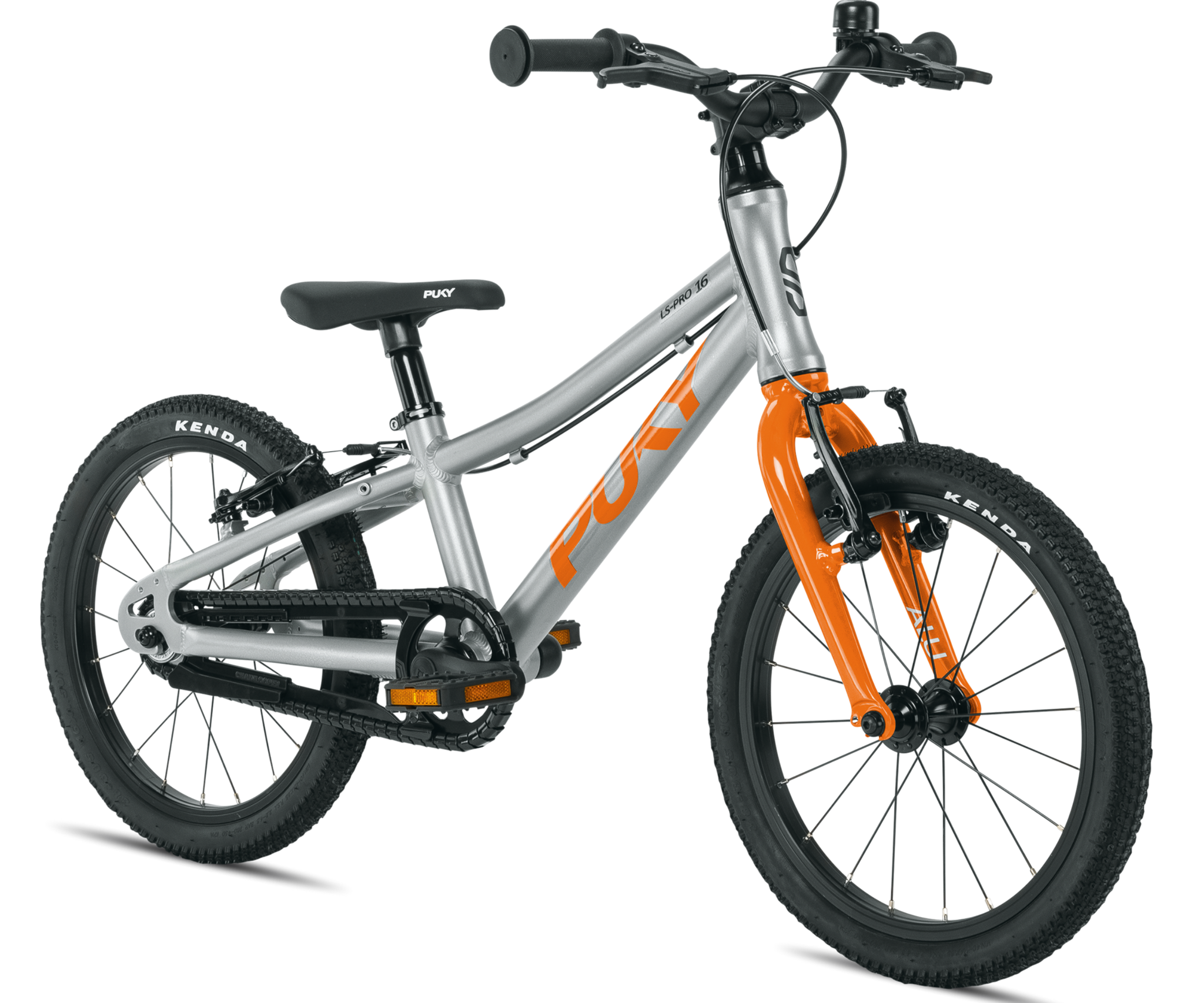 Puky 16" Alu LS-PRO zilver-oranje 4+