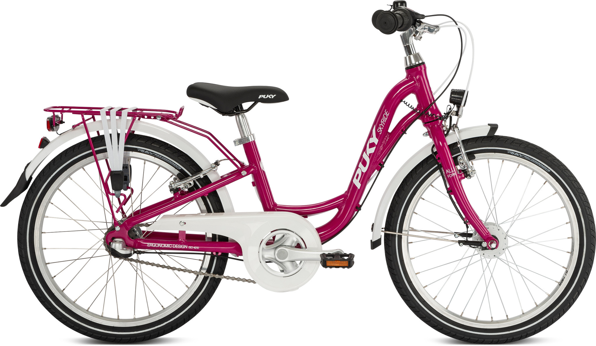 Puky Skyride ALU Light 20" 3 speed Berry 6+