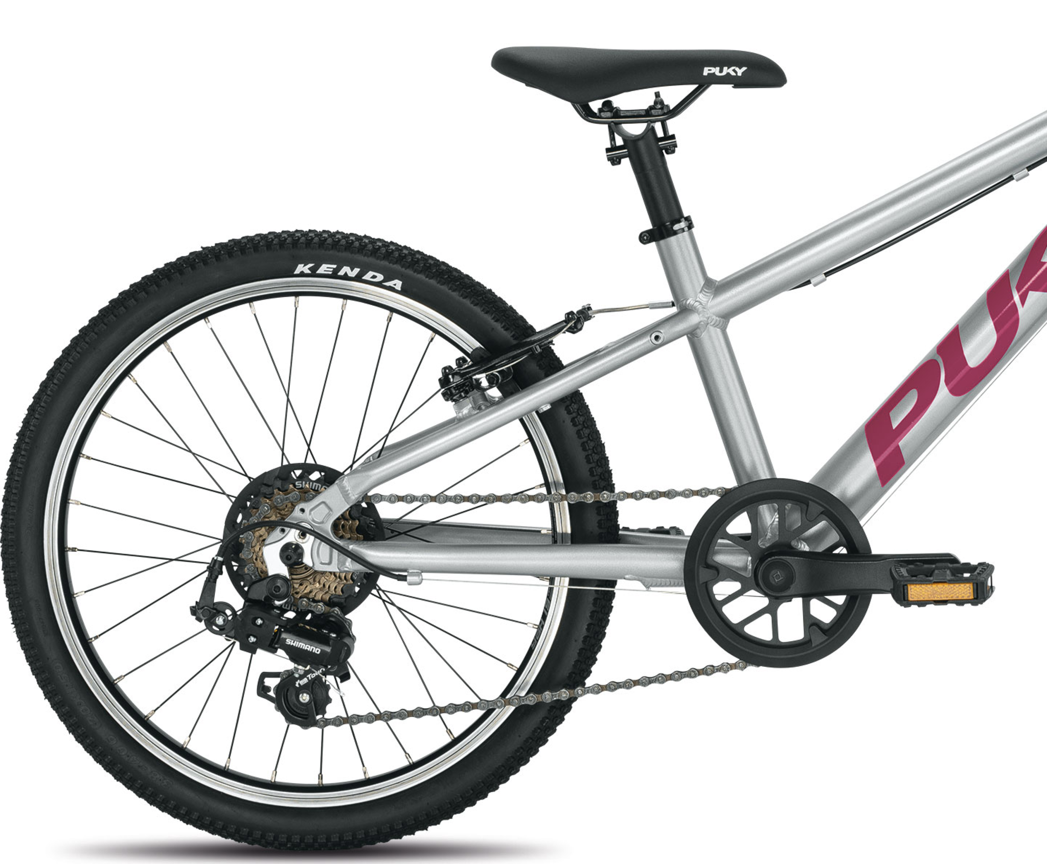 Puky LS-PRO 20" 7-versnelling zilver-berry 6+