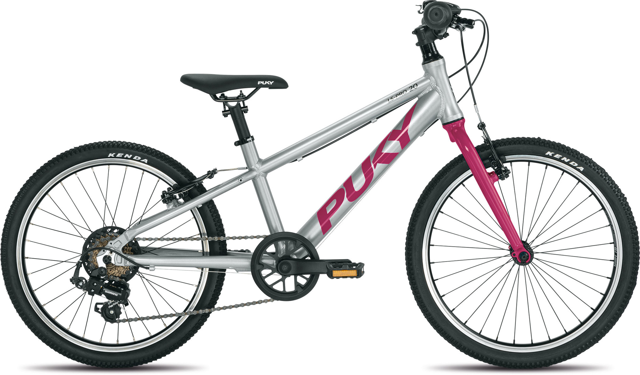 Puky LS-PRO 20" 7-versnelling zilver-berry 6+