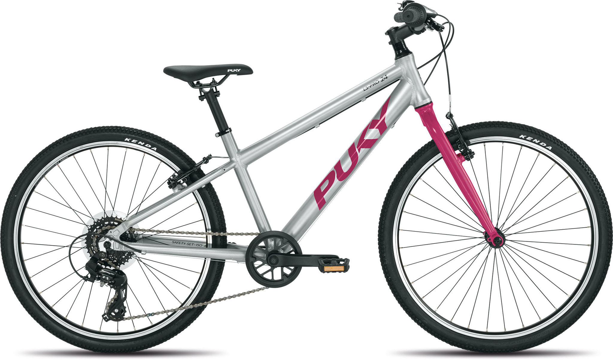 Puky LS-PRO 24" 8-versnelling zilver-berry 8+