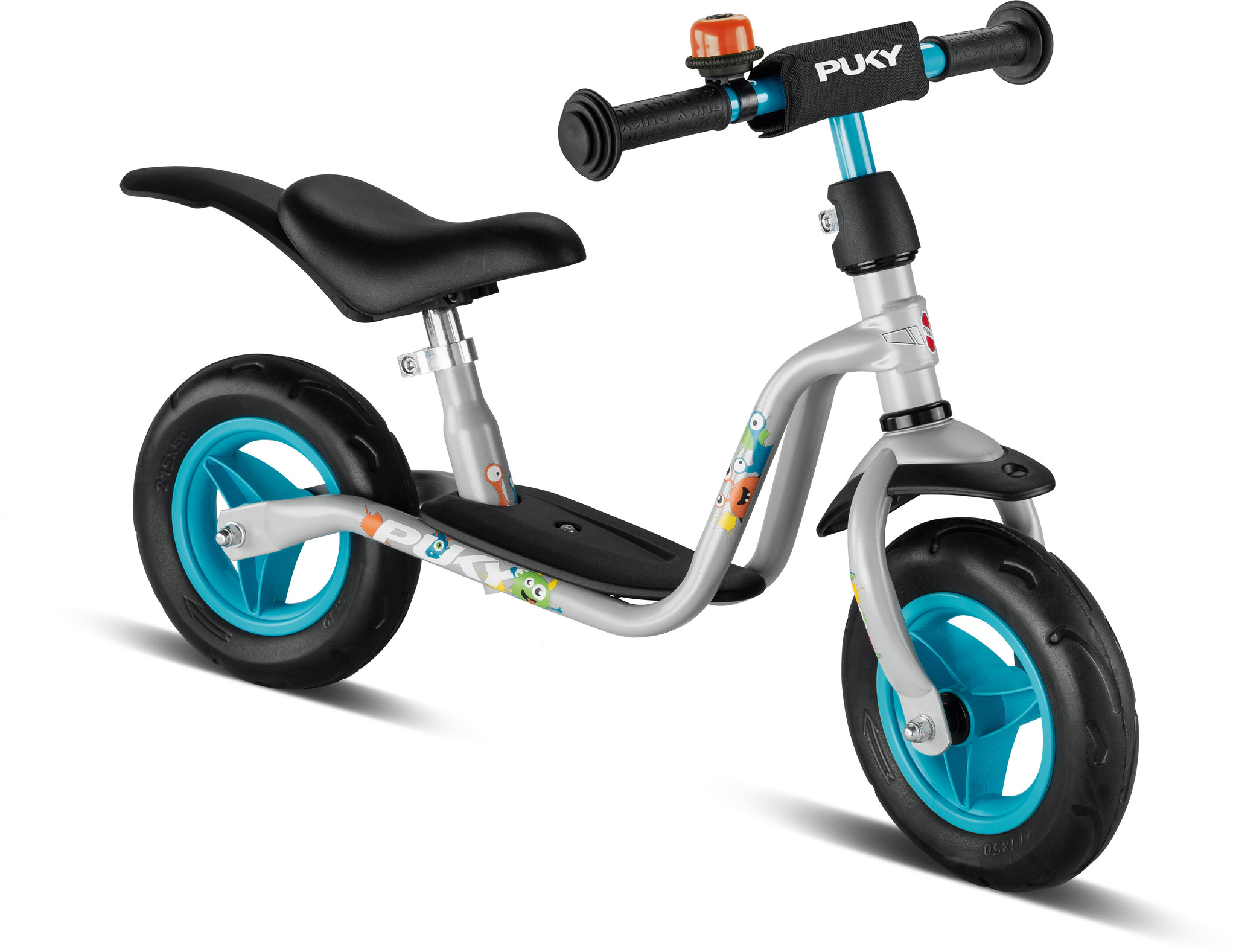 Puky superlichte loopfiets met spatbord lichtgrijs 2+