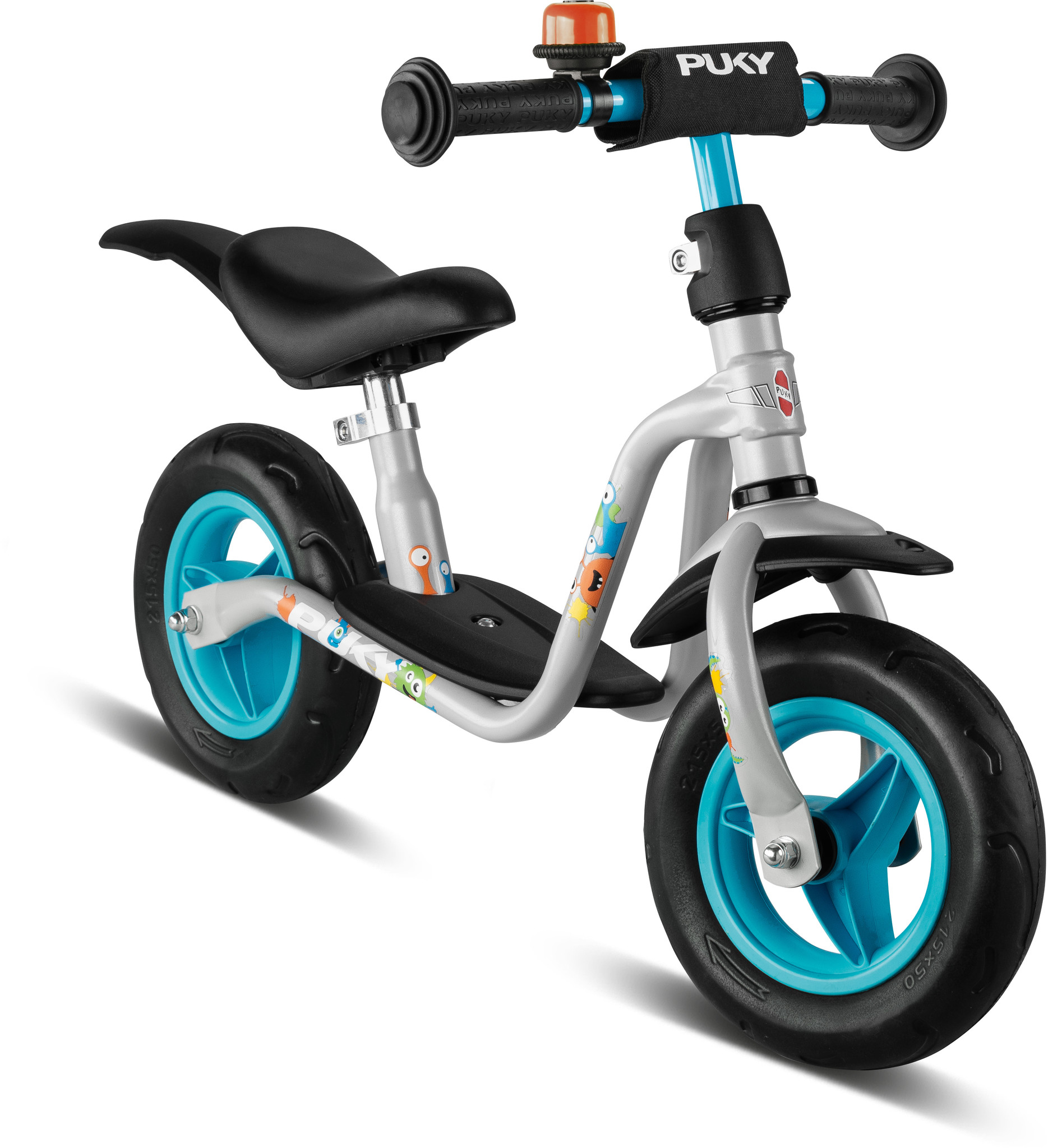 Puky superlichte loopfiets met spatbord lichtgrijs 2+