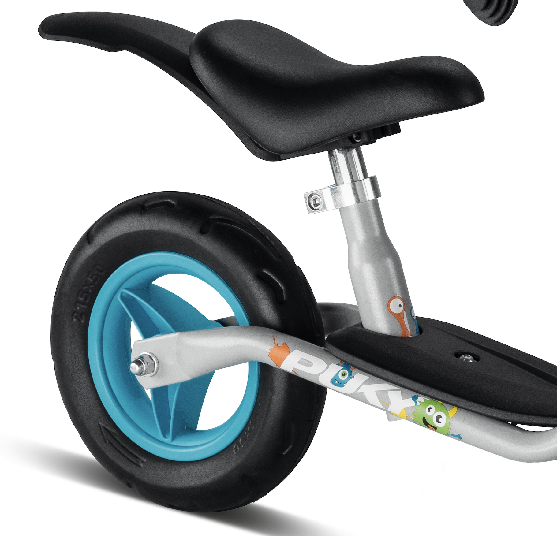 Puky superlichte loopfiets met spatbord lichtgrijs 2+