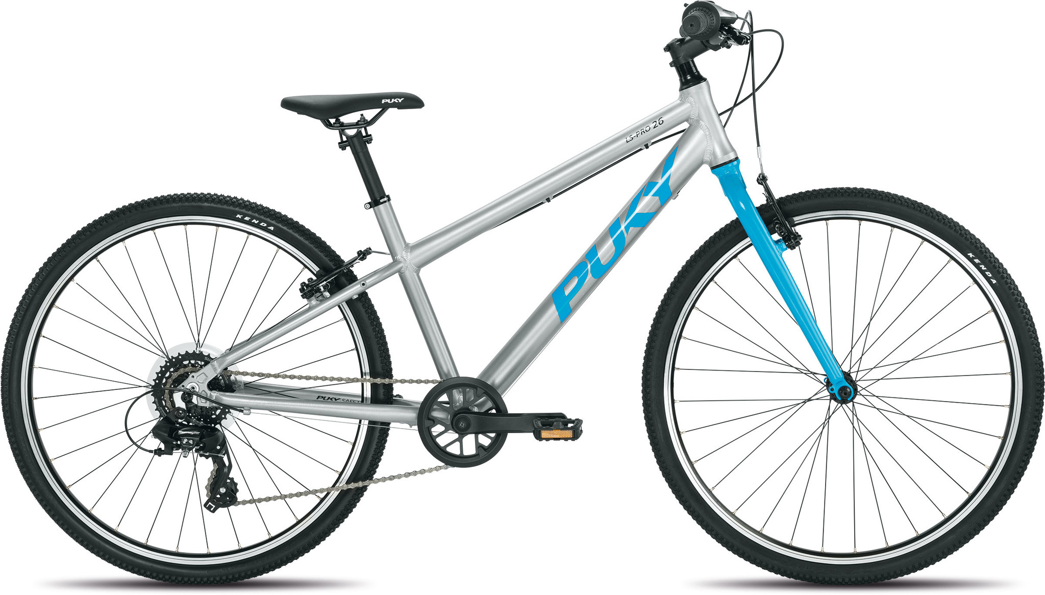 Puky LS-PRO 26" 8-versnelling zilver-blauw 10+