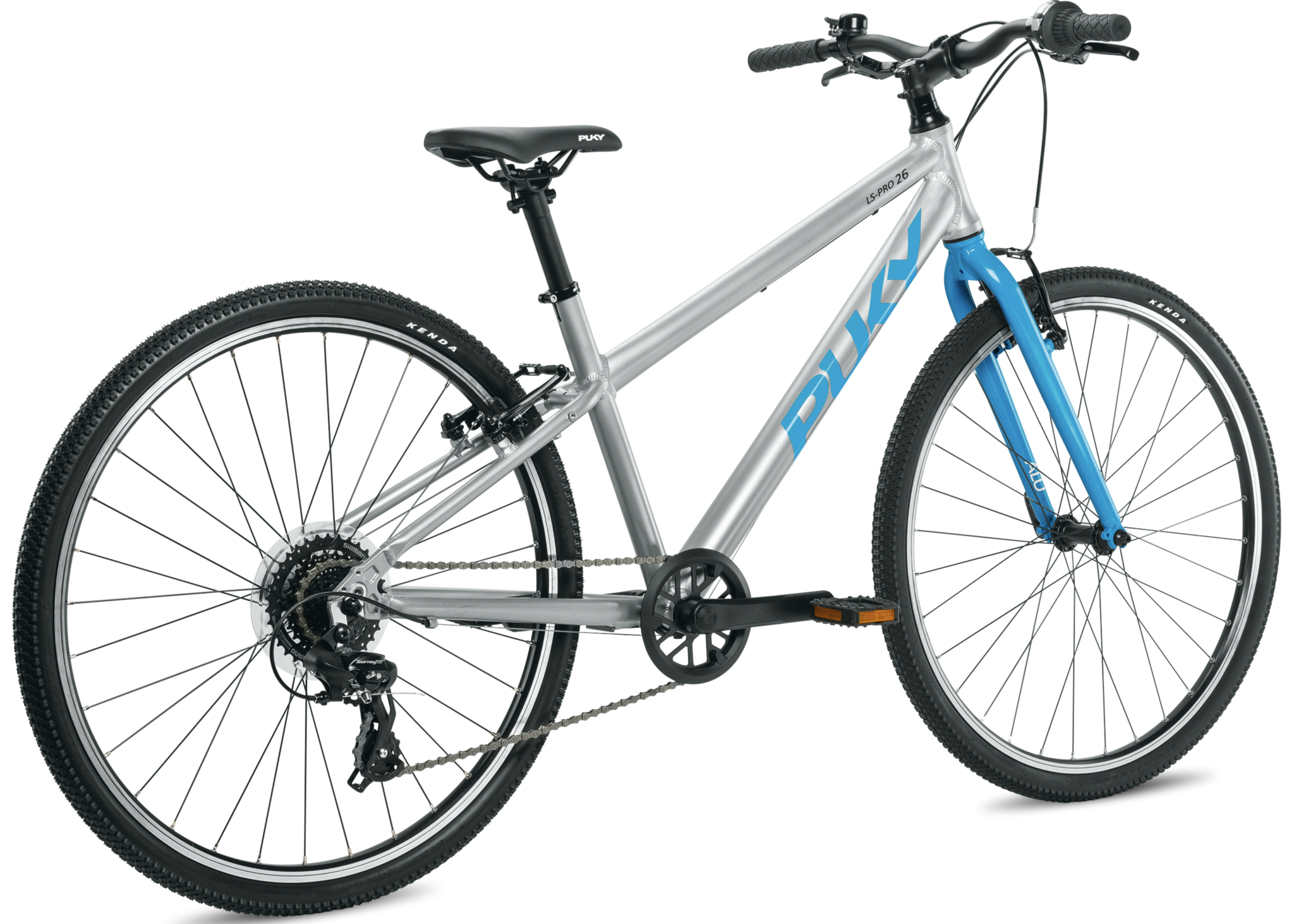 Puky LS-PRO 26" 8-versnelling zilver-blauw 10+