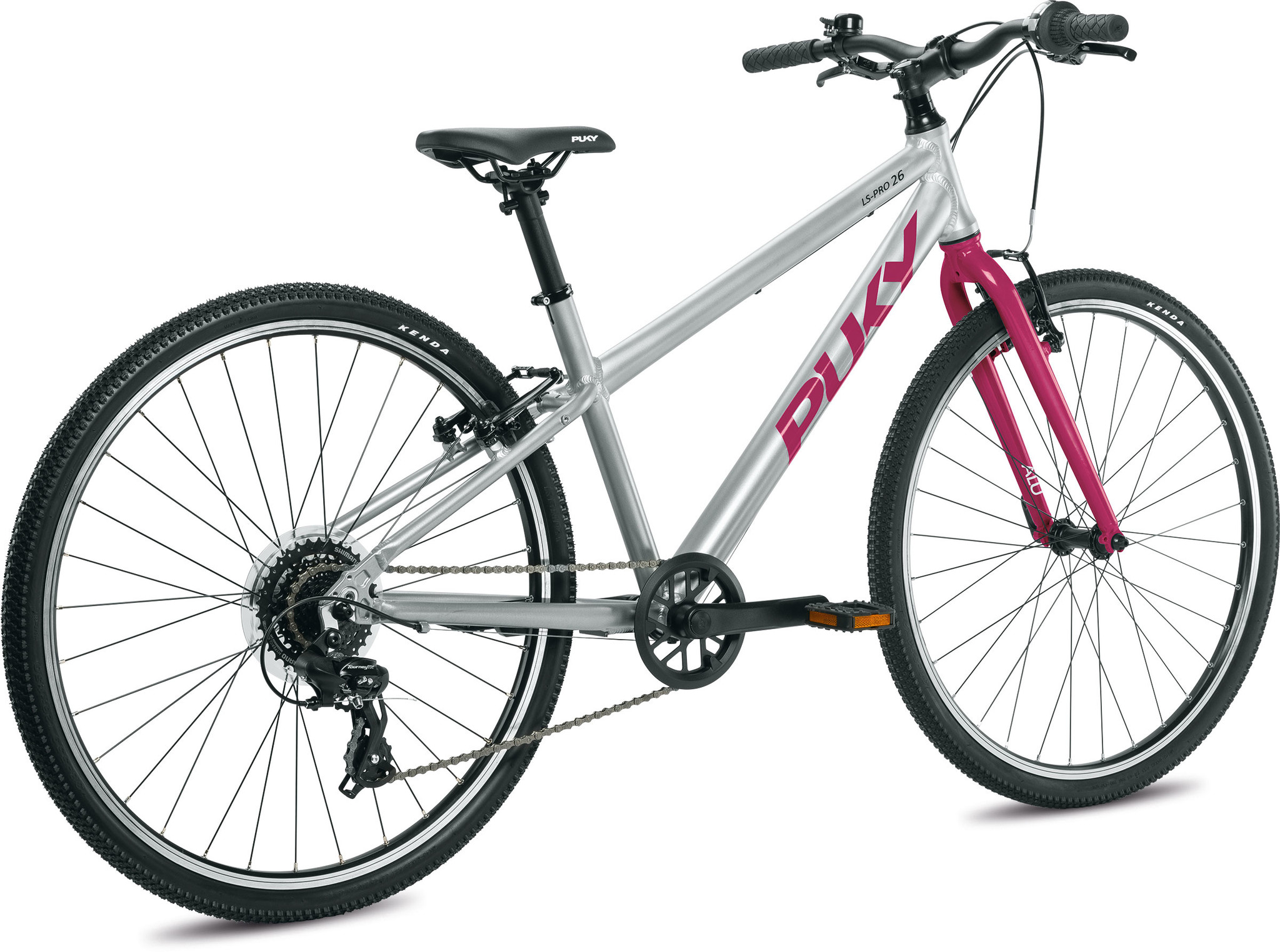 Puky LS-PRO 26" 8-versnelling zilver-berry 10+