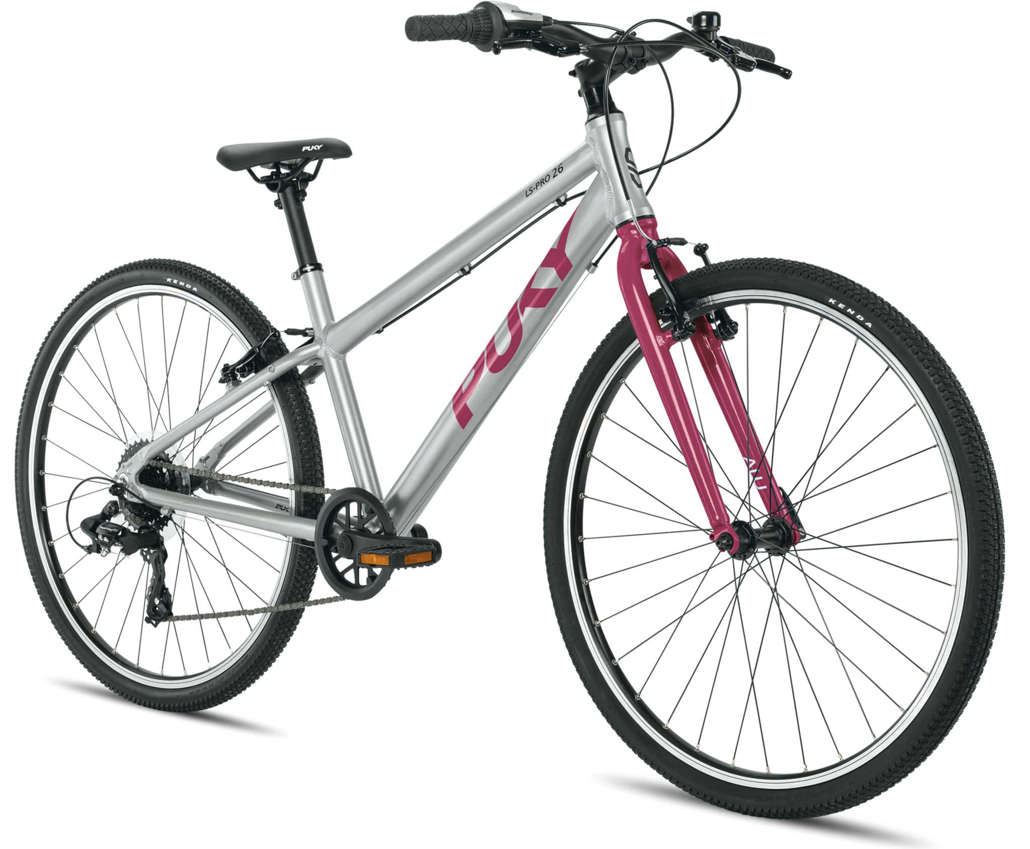 Puky LS-PRO 26" 8-versnelling zilver-berry 10+