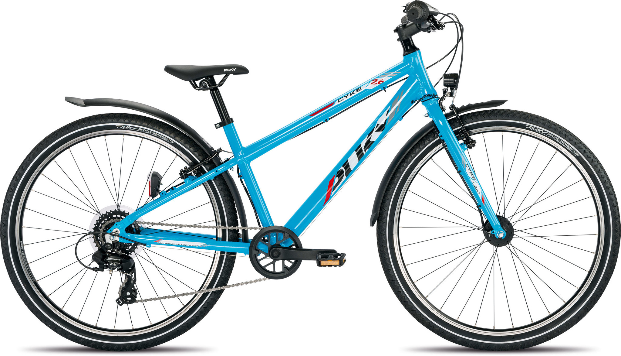 Puky CYKE ALU Light Active 26" 8-speed blauw 10+