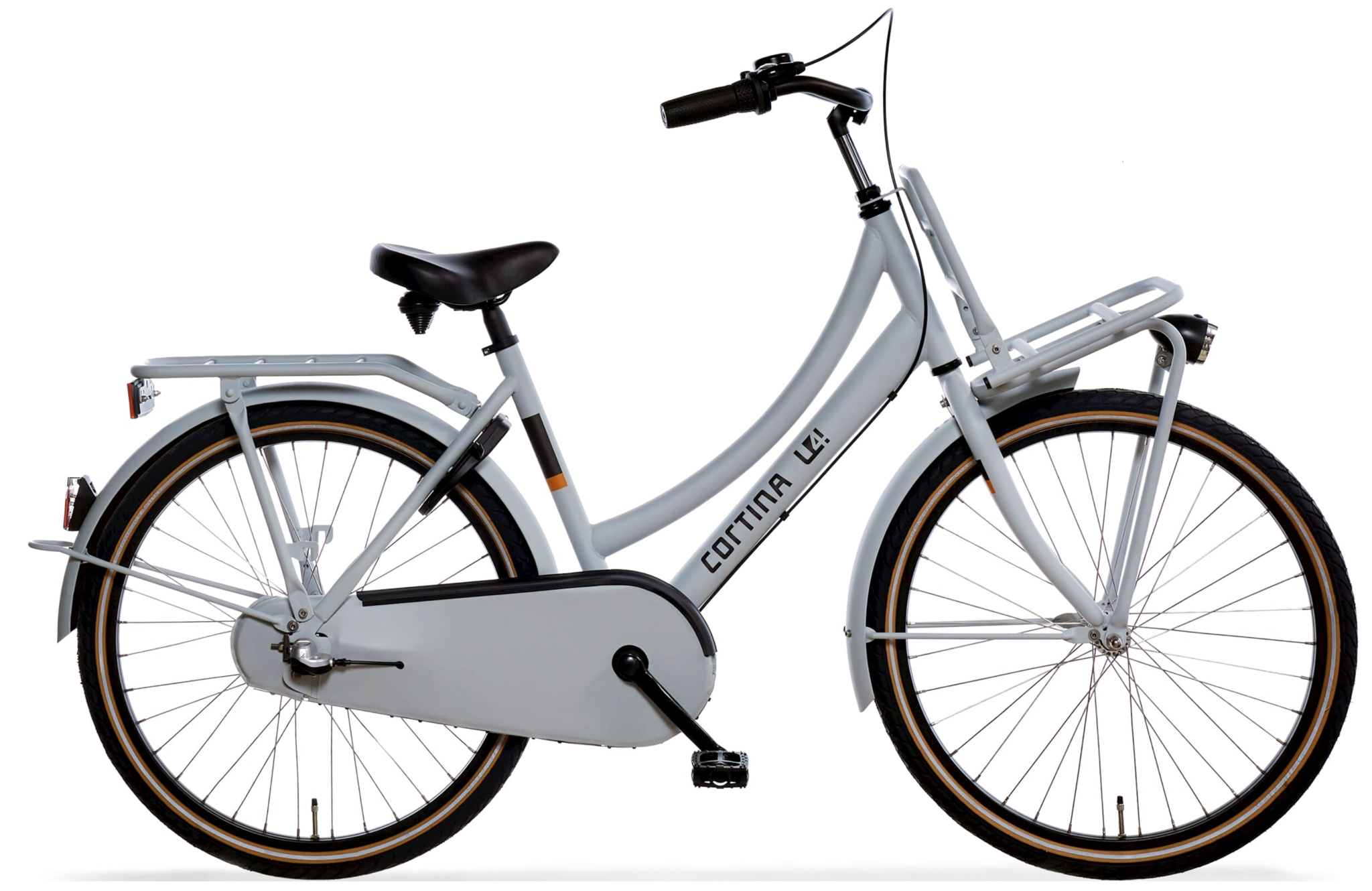 Cortina U4 Transport Mini 24" 3-speed Smooth Grey Matt 8+