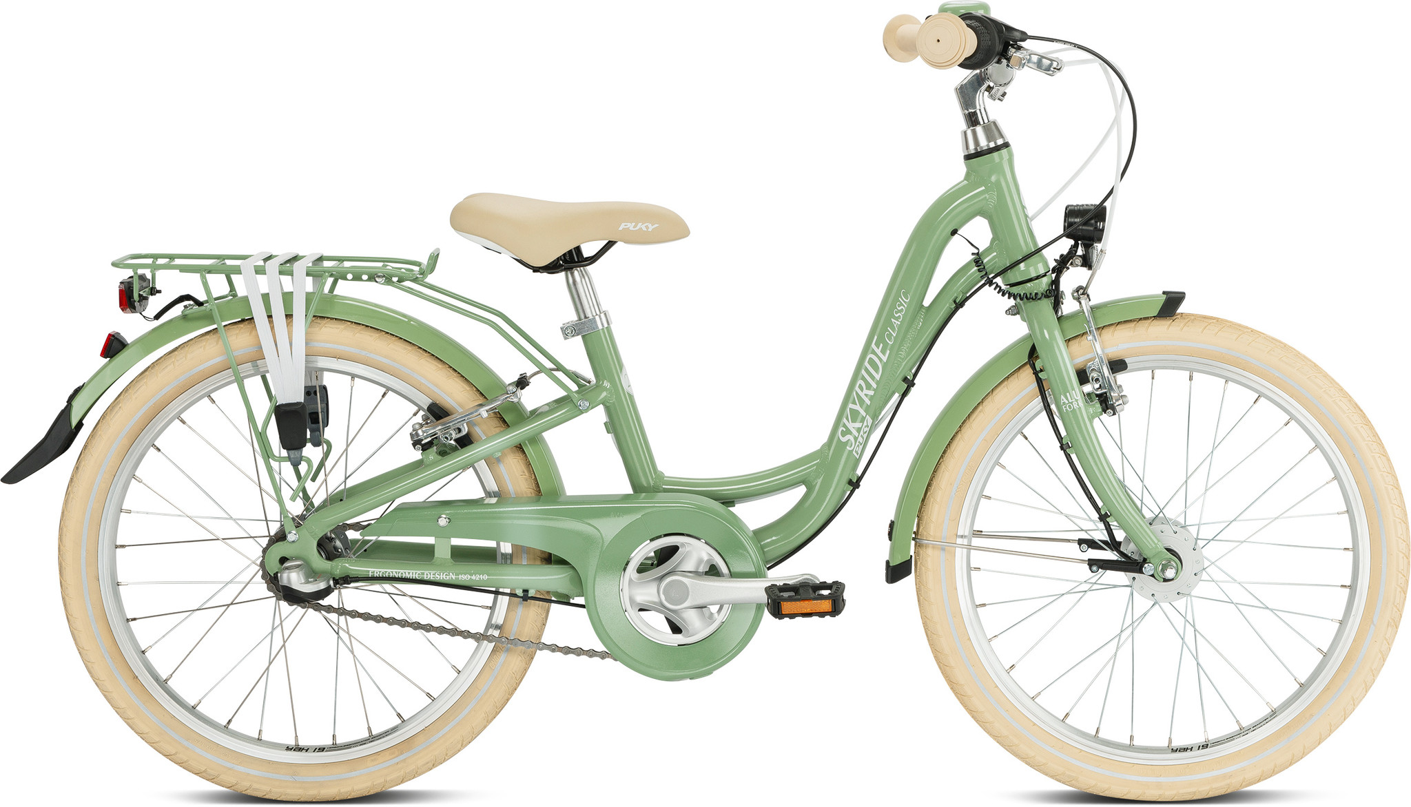 Puky Skyride 20" 3 speed Retro Groen 6+