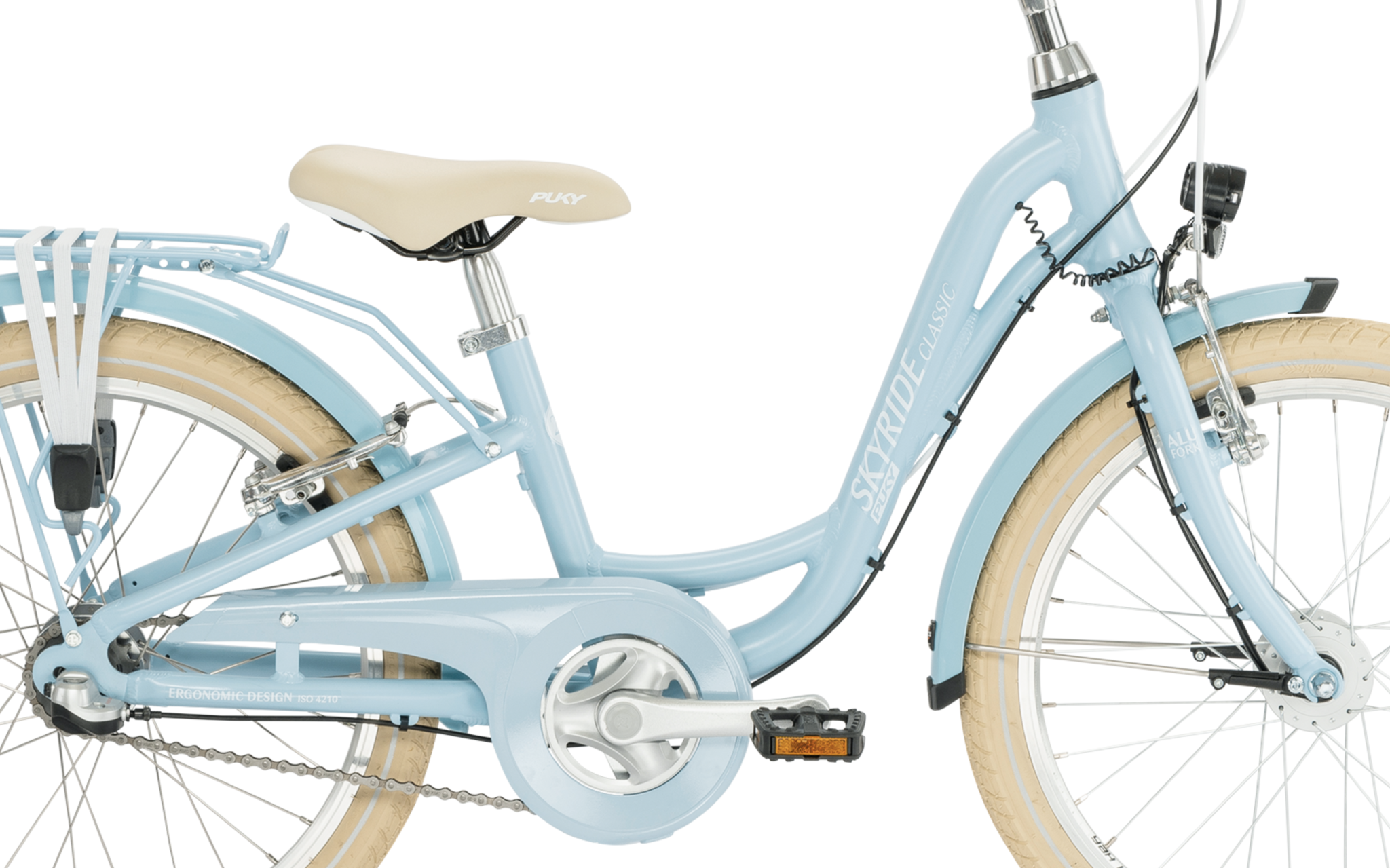 Puky Skyride 20" 3 speed Retro Blauw 6+