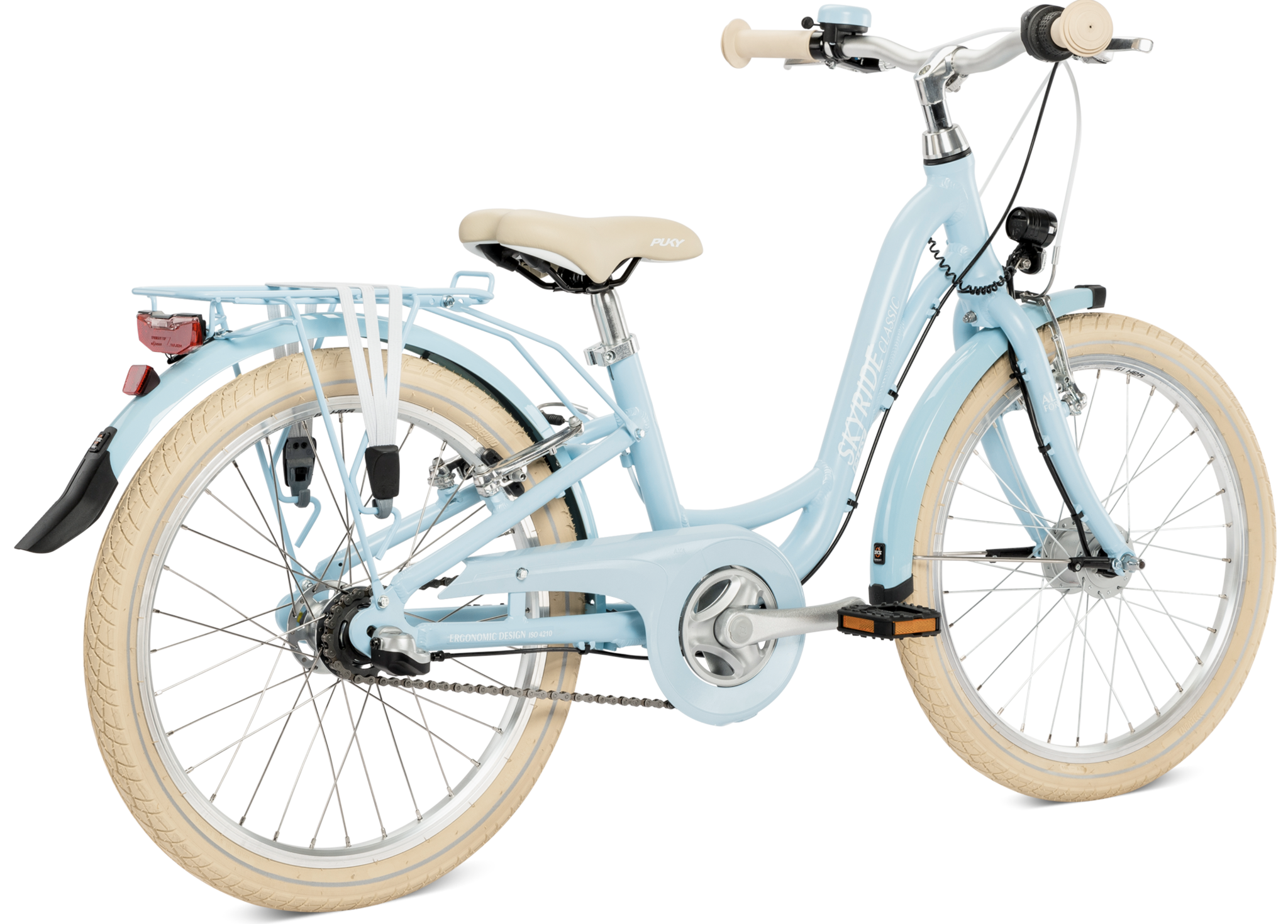 Puky Skyride 20" 3 speed Retro Blauw 6+