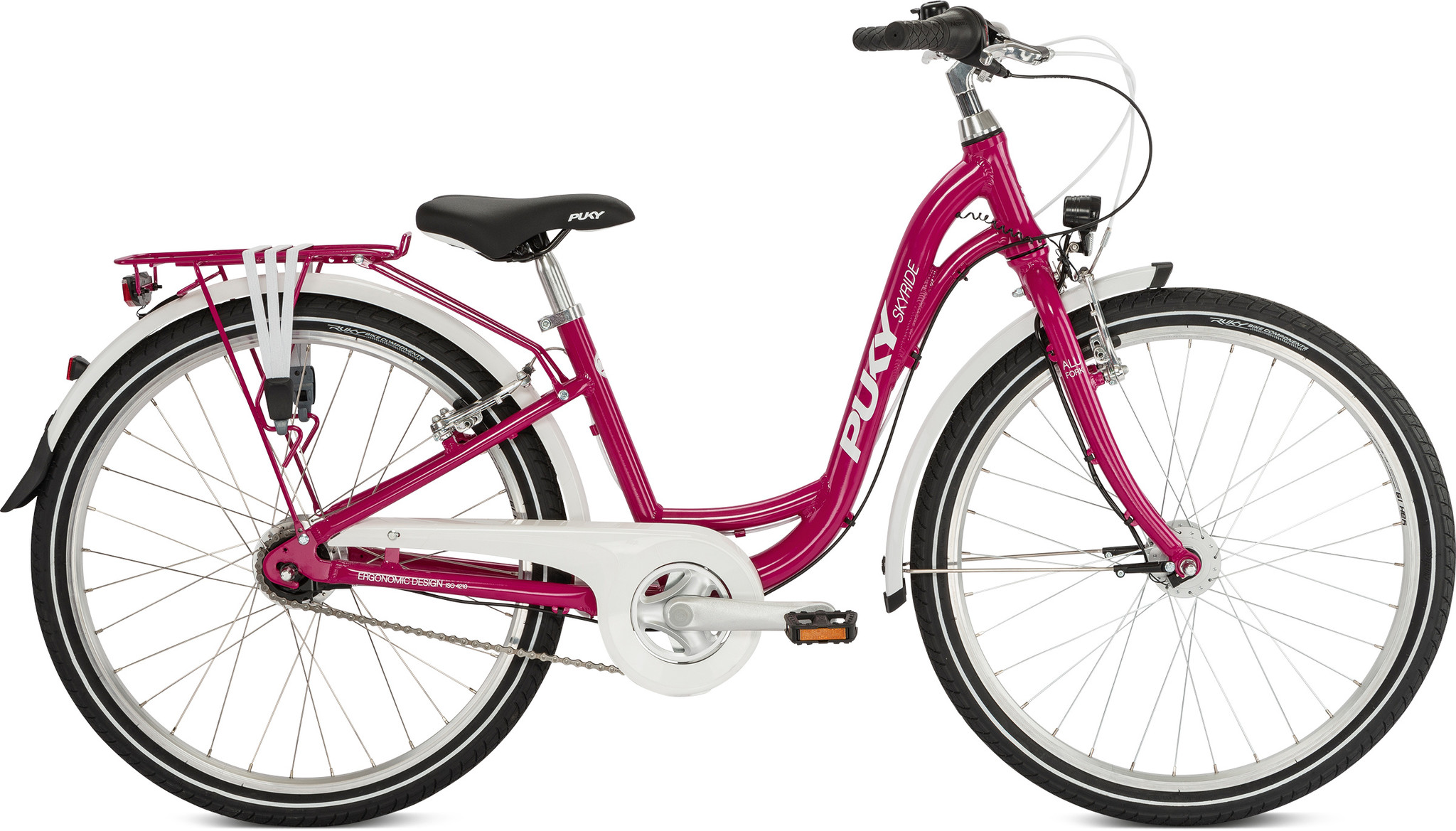 Puky Skyride ALU Light 24" 7 speed Berry 8+