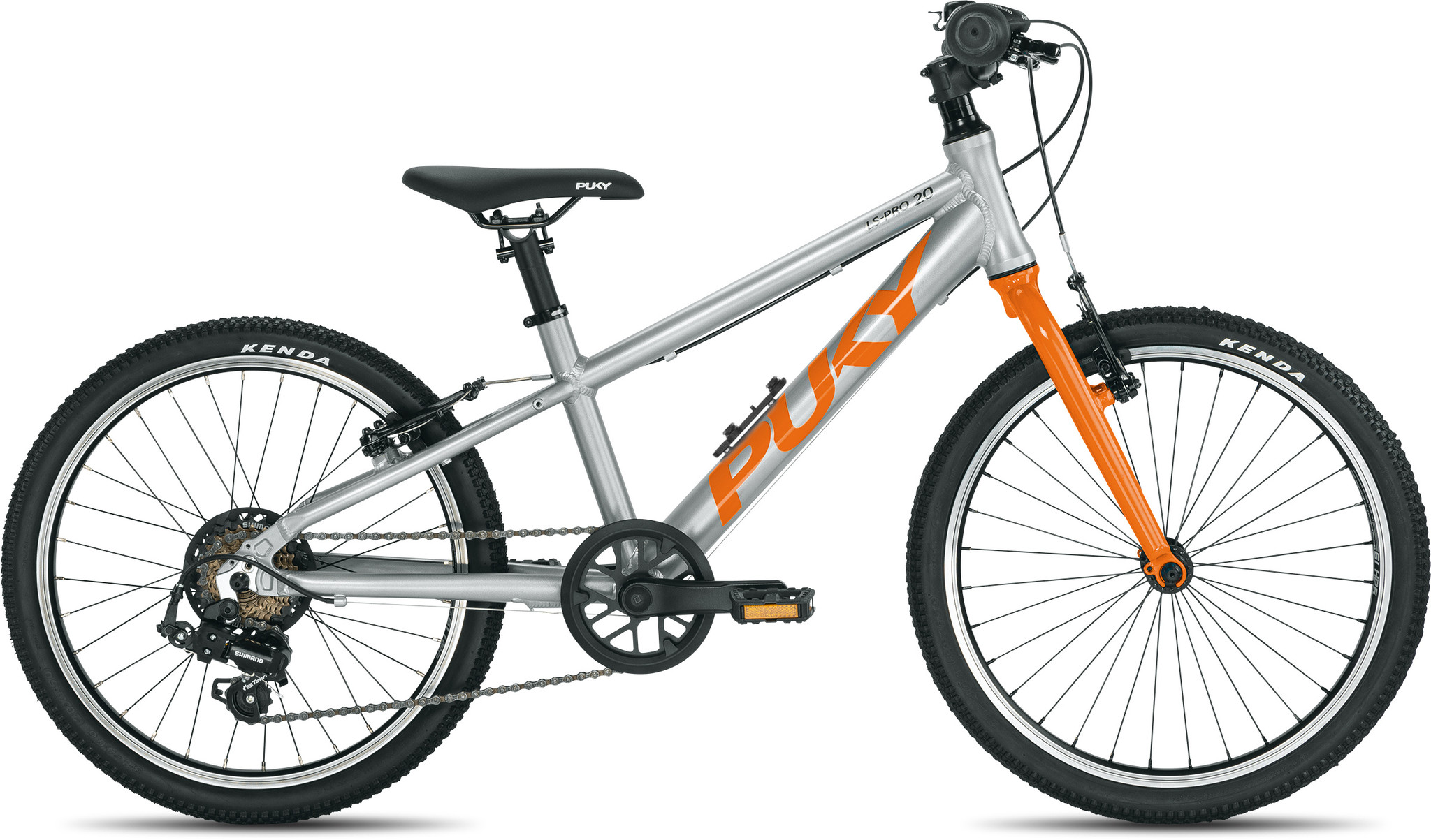 Puky LS-PRO 20" 7-versnelling silver-orange 6+