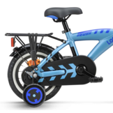 Loekie Snake jongensfiets 12" Sky Blue 3+