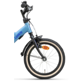 Loekie Snake jongensfiets 16" Sky Blue 4+