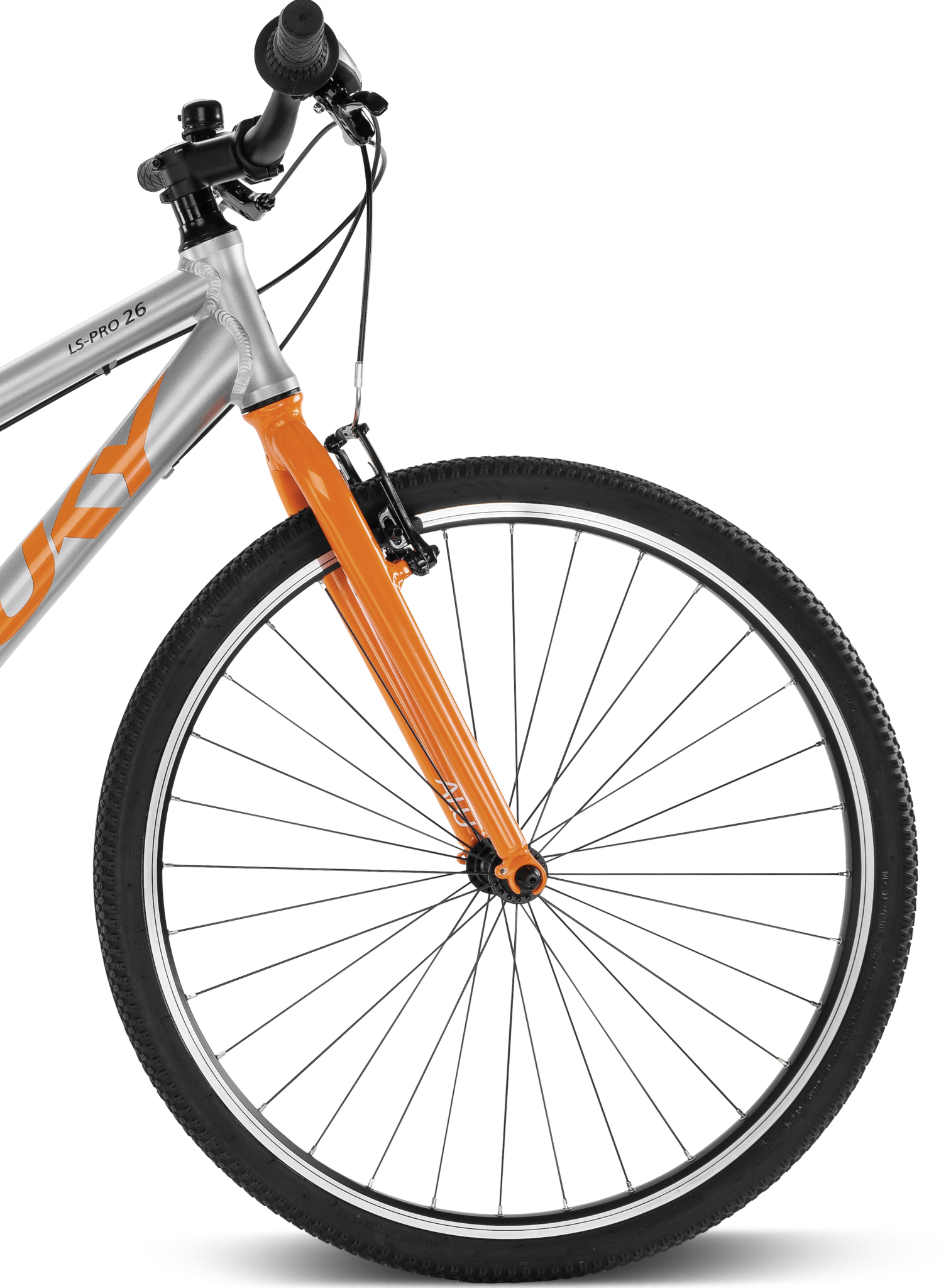 Puky LS-PRO 26" 8-versnelling zilver-oranje 10+