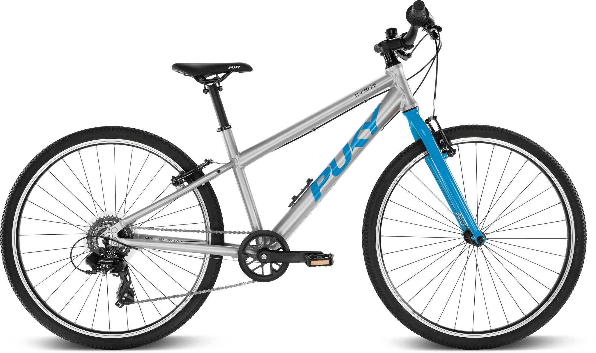 Puky LS-PRO 26" 8-versnelling zilver-blauw 10+