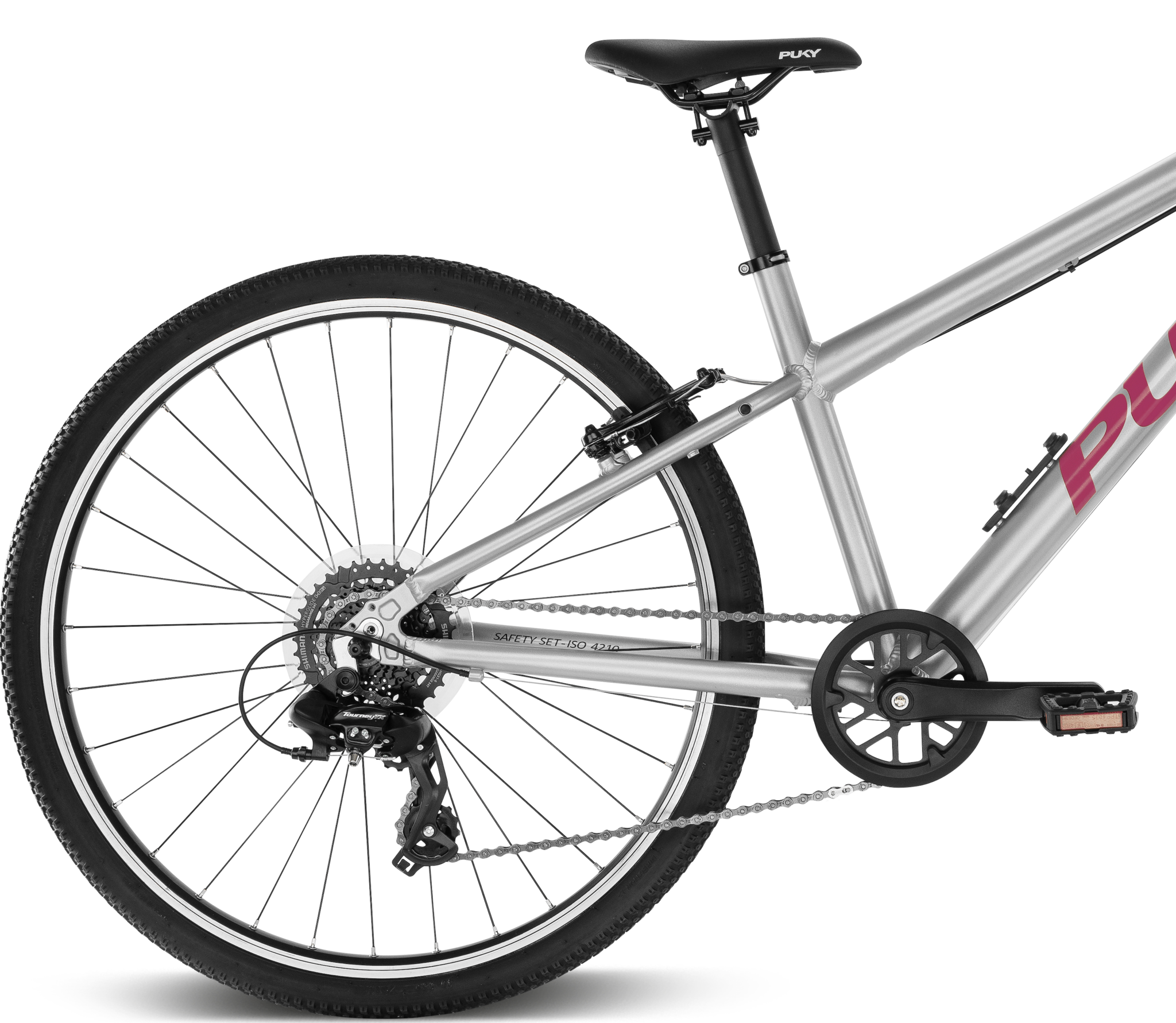 Puky LS-PRO 26" 8-versnelling zilver-berry 10+