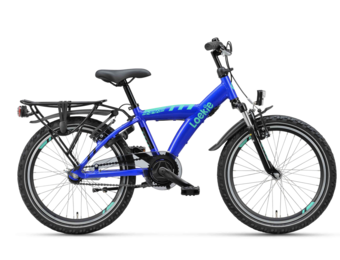 Loekie Snake jongensfiets 20" Cobalt Blauw 6+