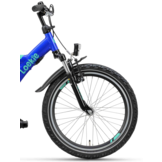 Loekie Snake jongensfiets 20" Cobalt Blauw 6+