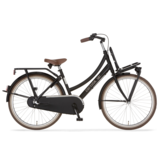 Cortina U4 Transport Mini meisjesfiets 24" 3-speed Jet Black Matt 8+