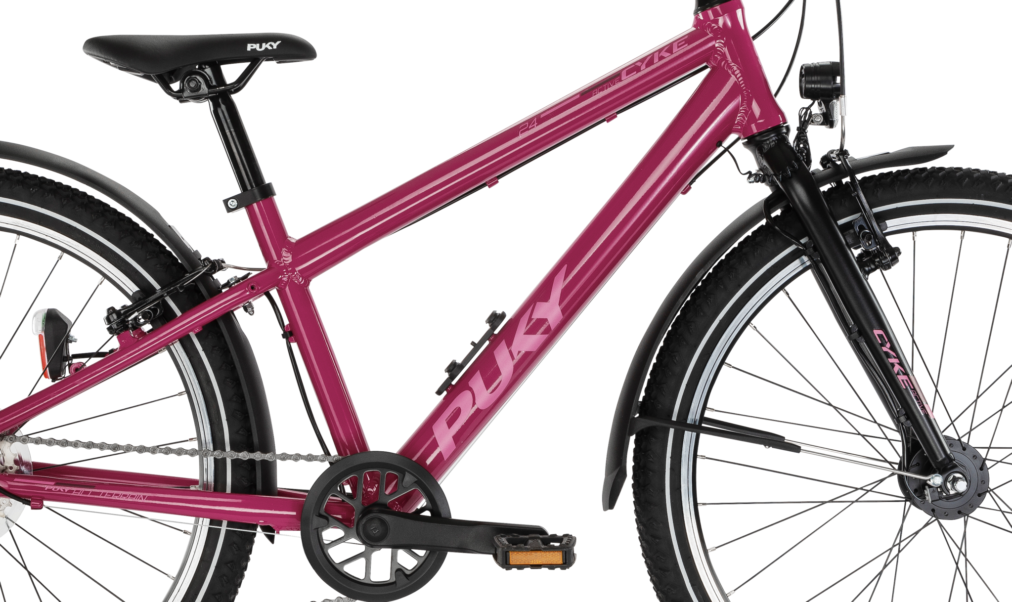 Puky CYKE ALU Active 24" 8-speed Berry 8+