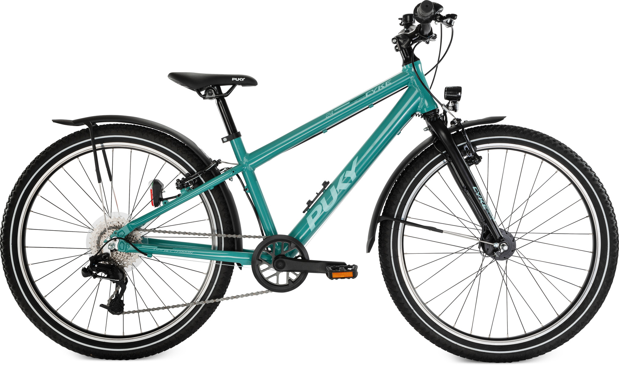 Puky CYKE ALU Active 24" 8-speed turquoise 8+