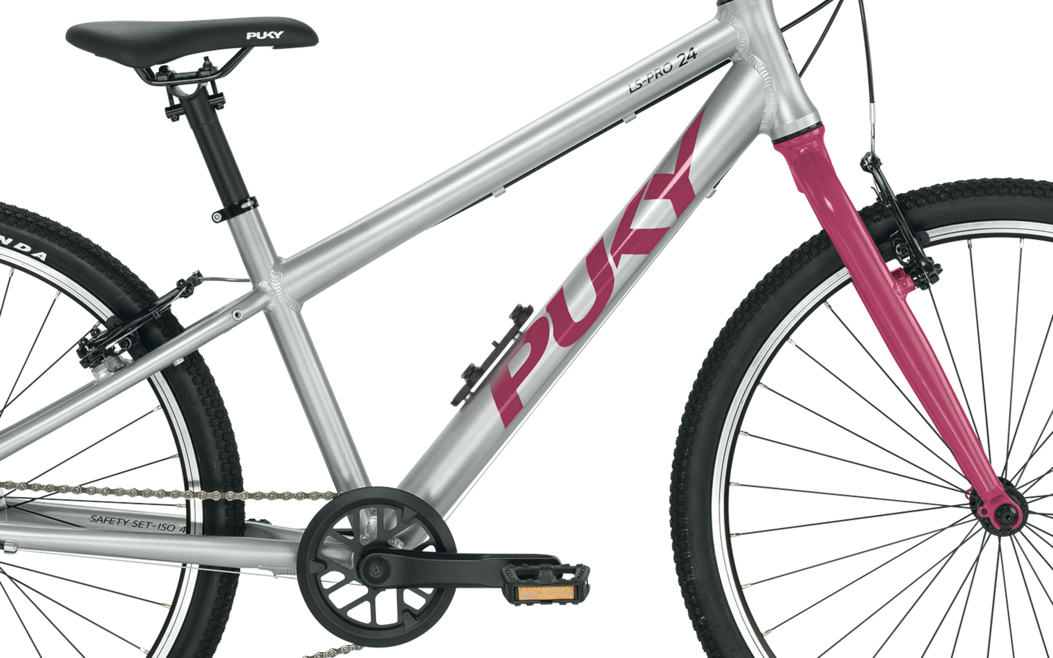 Puky LS-PRO 24" 8-versnelling silver-berry 8+